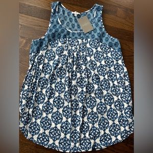 Anthropologie sleeveless shirt/ blouse. NWT!